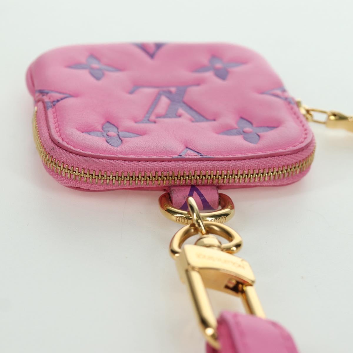 LOUIS VUITTON Monogram Lanyard Milty Pochette Coin Purse MP3072 LV Auth 172443M