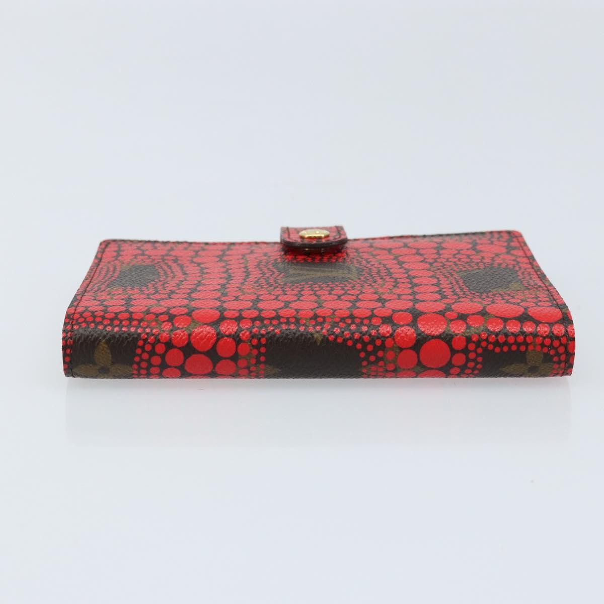 LOUIS VUITTON Yayoi Kusama Agenda PM Day Planner Cover Red R21132 Auth 172444SAV