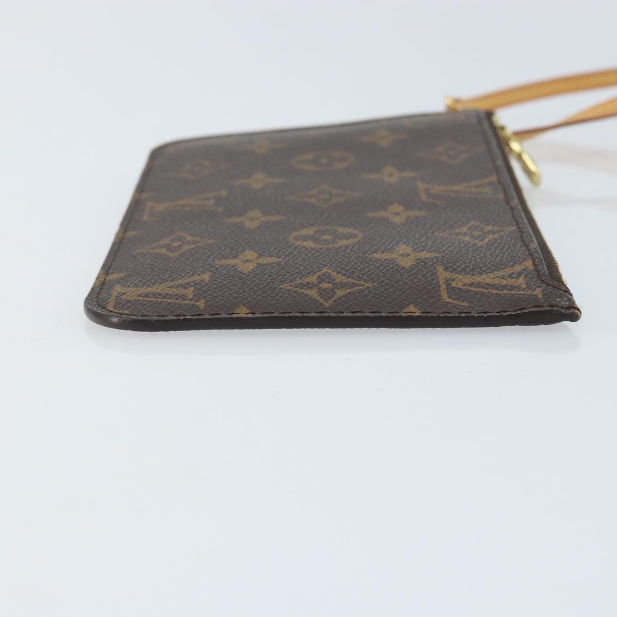 LOUIS VUITTON Monogram Neverfull PM Pouch LV Auth 172449A