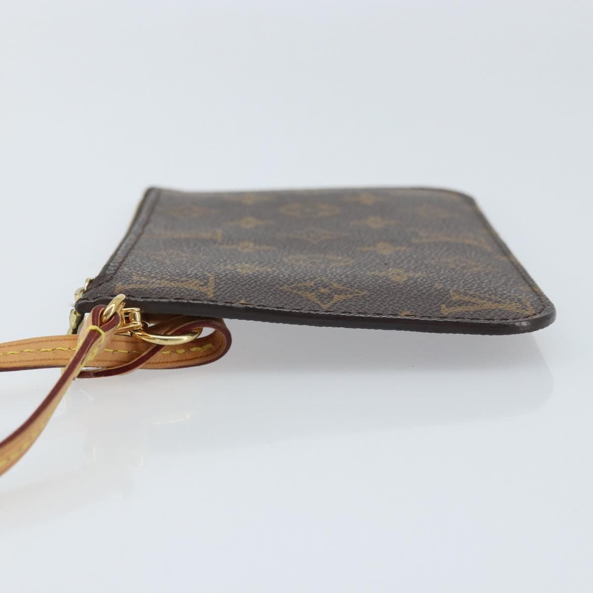 LOUIS VUITTON Monogram Neverfull PM Pouch LV Auth 172449A