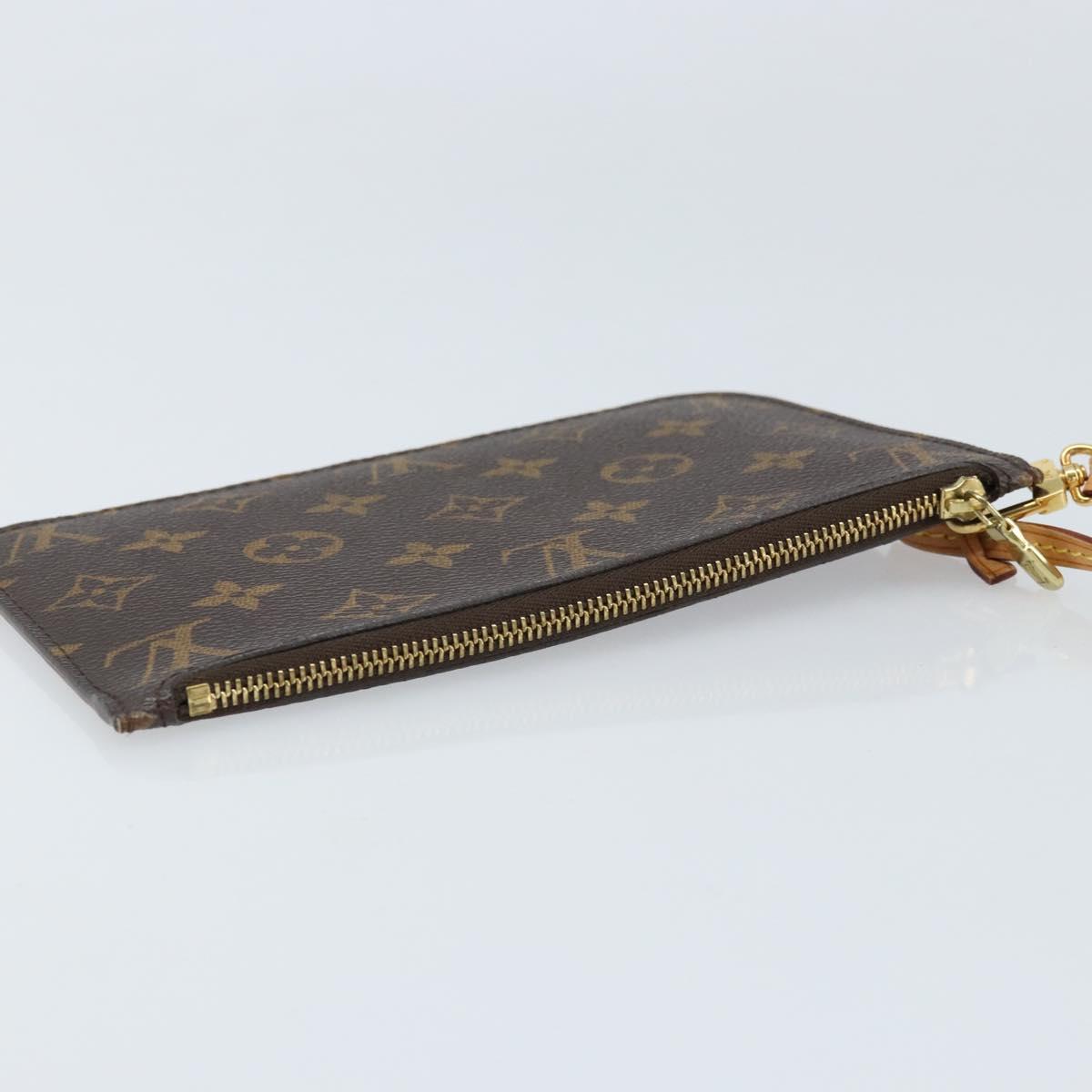 LOUIS VUITTON Monogram Neverfull PM Pouch LV Auth 172449A
