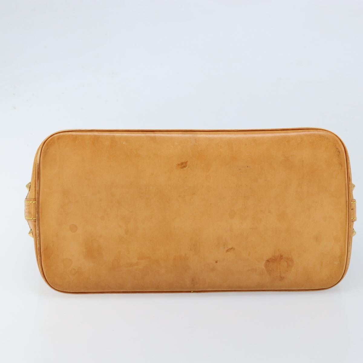 LOUIS VUITTON Monogram Multicolor Alma Hand Bag Black M92646 LV Auth 172460A