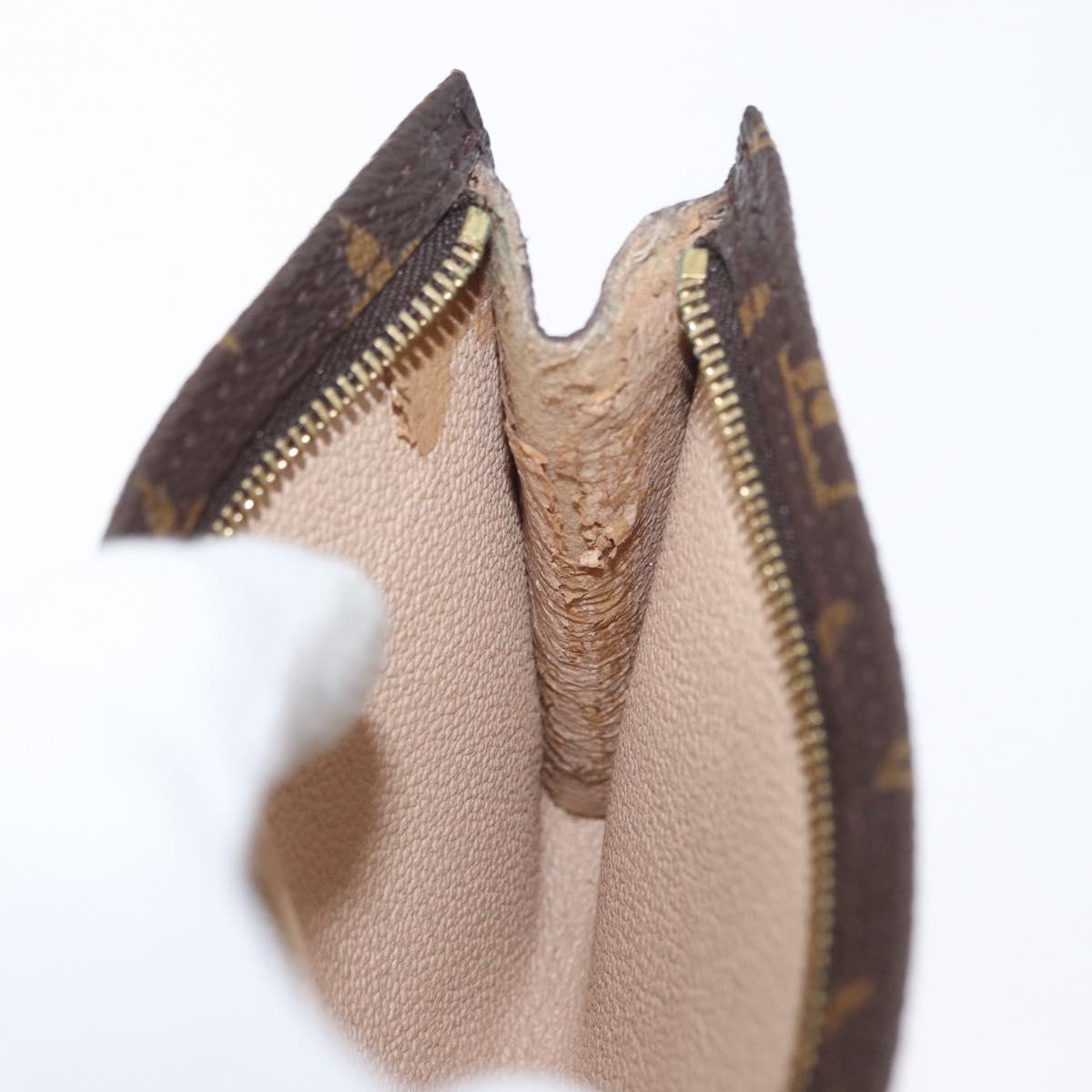 LOUIS VUITTON Monogram Bucket PM Accessory Pouch LV Auth 172466
