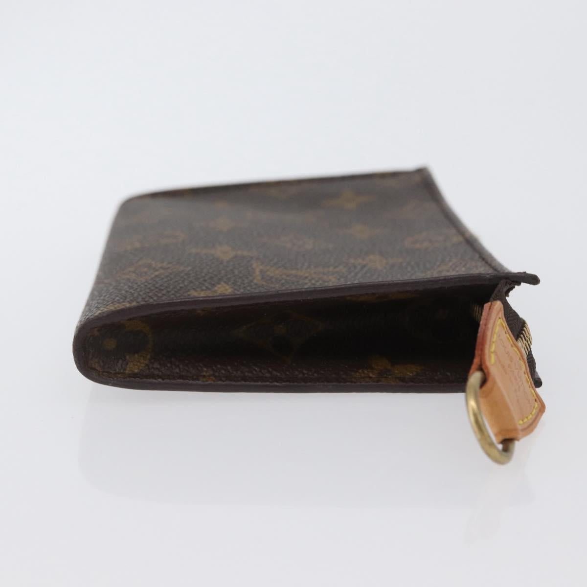 LOUIS VUITTON Monogram Bucket PM Accessory Pouch LV Auth 172466