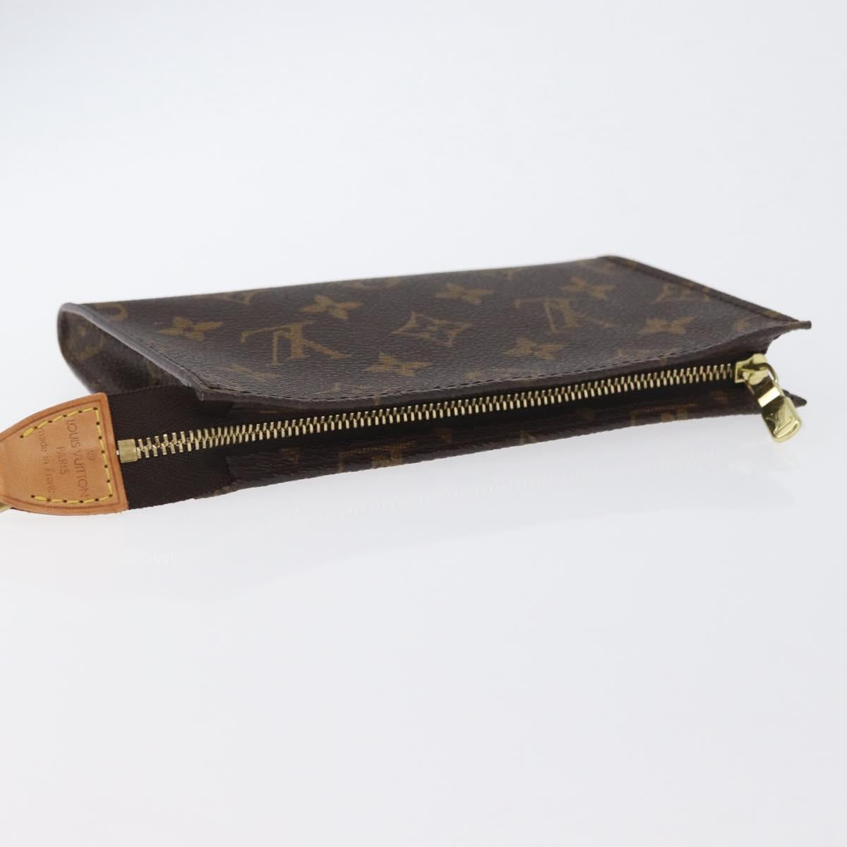 LOUIS VUITTON Monogram Bucket PM Accessory Pouch LV Auth 172466