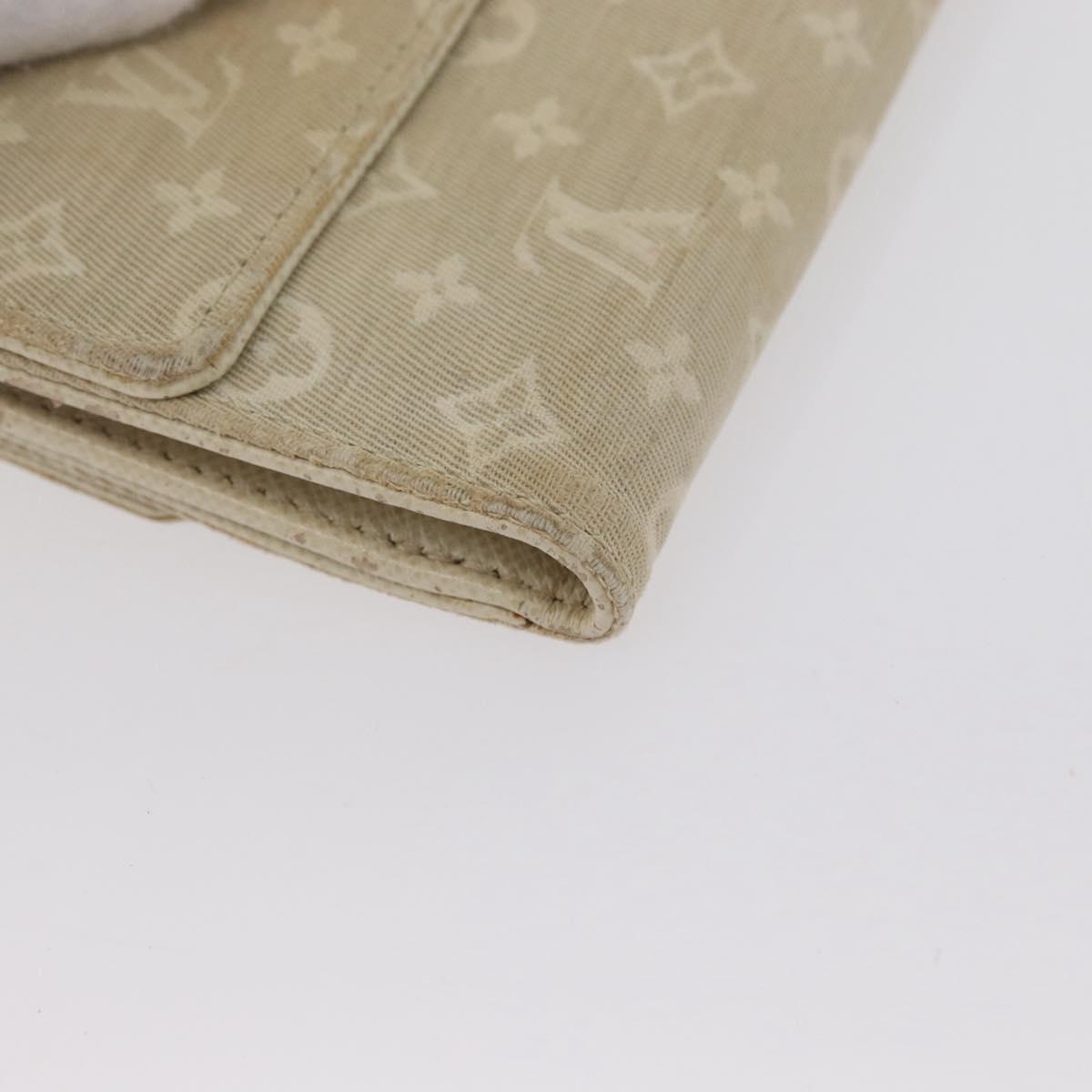 LOUIS VUITTON Mini Porte Monnaie Billets Cartes Credit Wallet M95309 Auth 172467