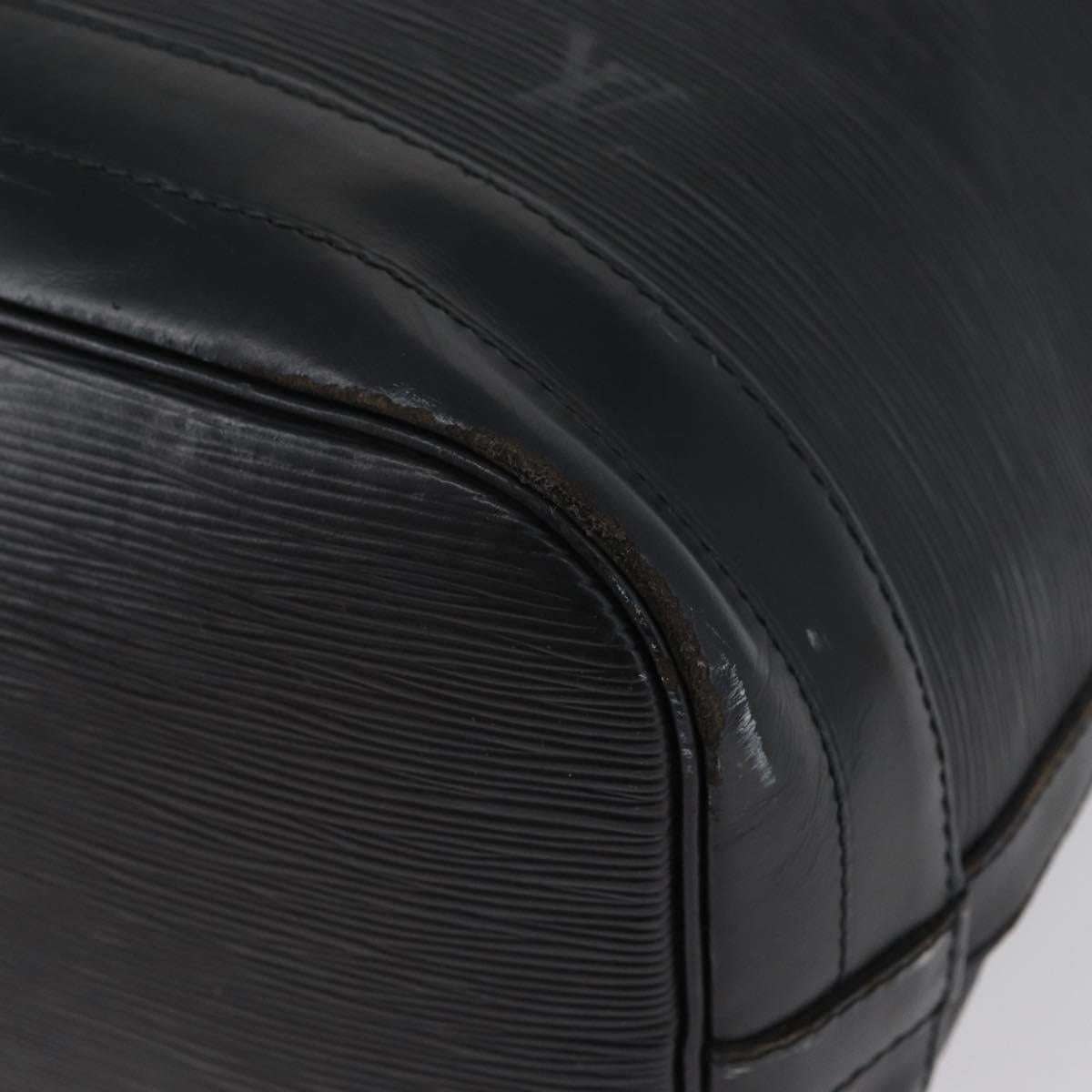 LOUIS VUITTON Epi Noe Shoulder Bag Black M44002 LV Auth 172470