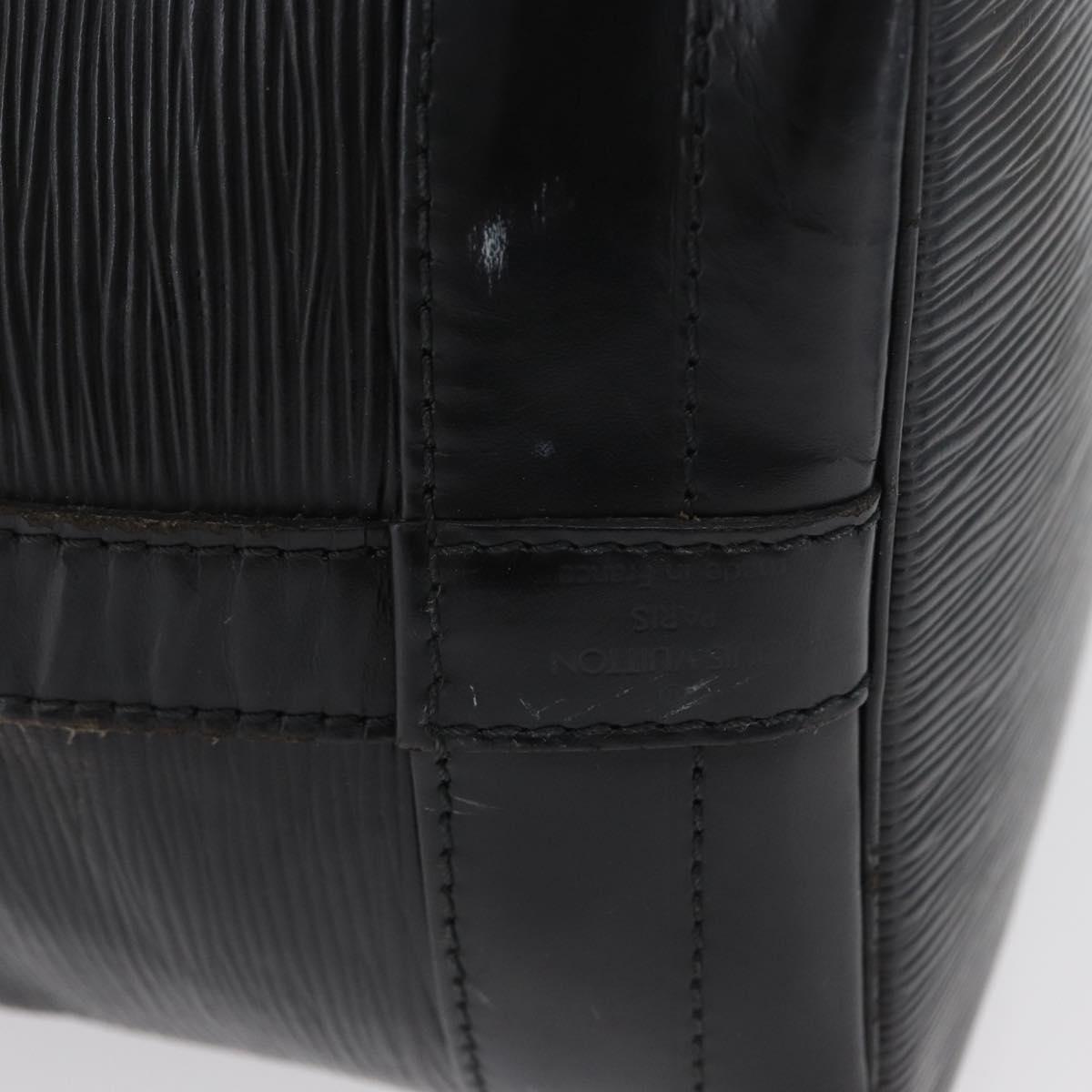 LOUIS VUITTON Epi Noe Shoulder Bag Black M44002 LV Auth 172470