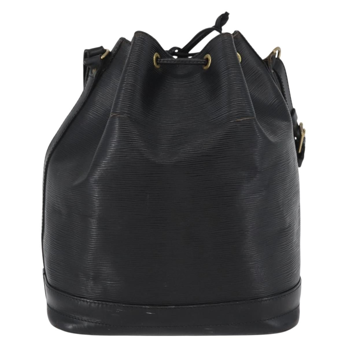 LOUIS VUITTON Epi Noe Shoulder Bag Black M44002 LV Auth 172470