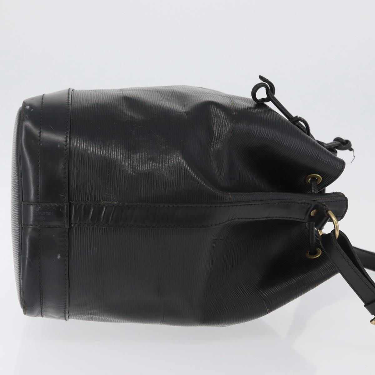 LOUIS VUITTON Epi Noe Shoulder Bag Black M44002 LV Auth 172470