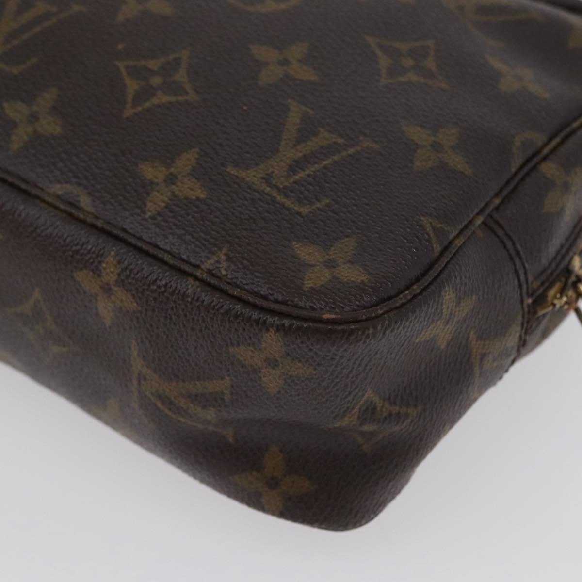 LOUIS VUITTON Monogram Trousse Toilette 23 Clutch Bag M47524 LV Auth 172473
