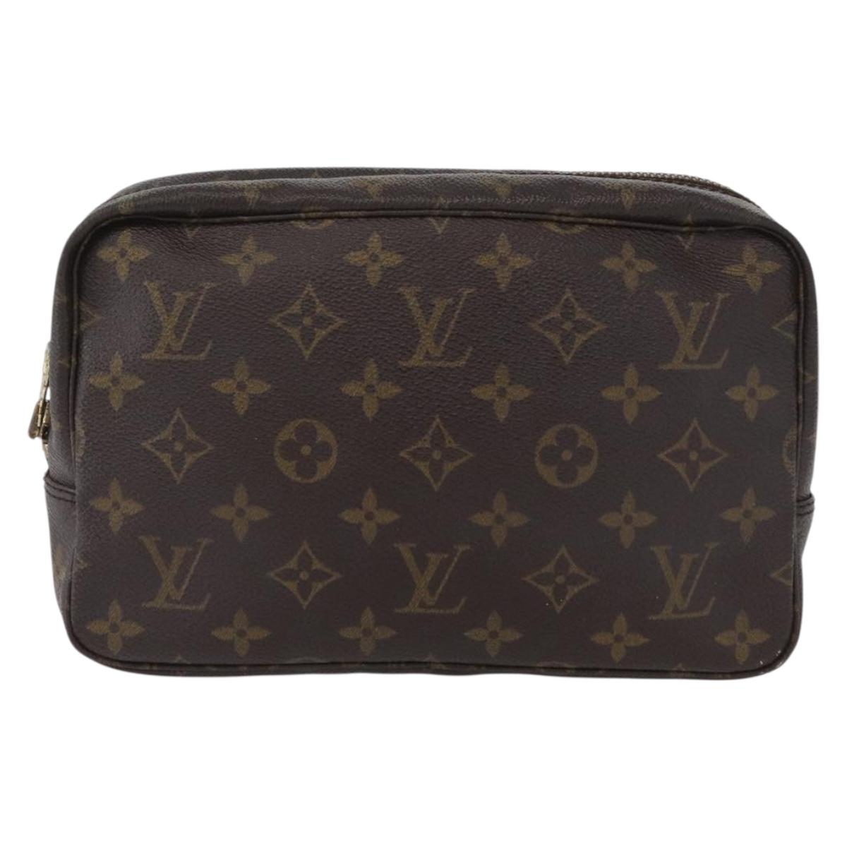 LOUIS VUITTON Monogram Trousse Toilette 23 Clutch Bag M47524 LV Auth 172473