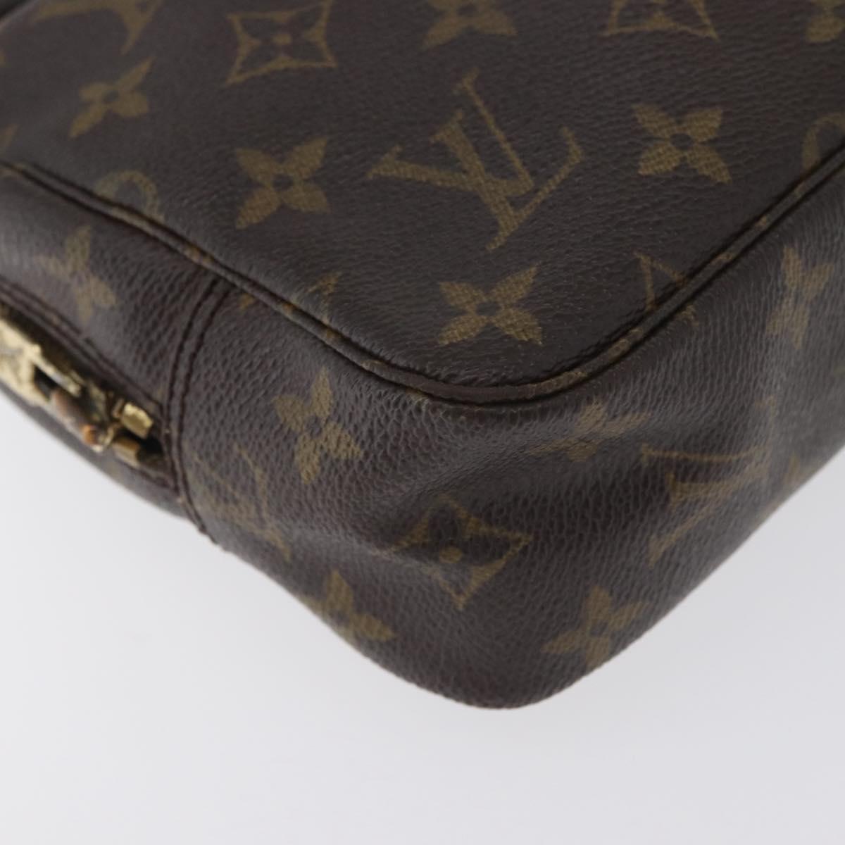 LOUIS VUITTON Monogram Trousse Toilette 23 Clutch Bag M47524 LV Auth 172473