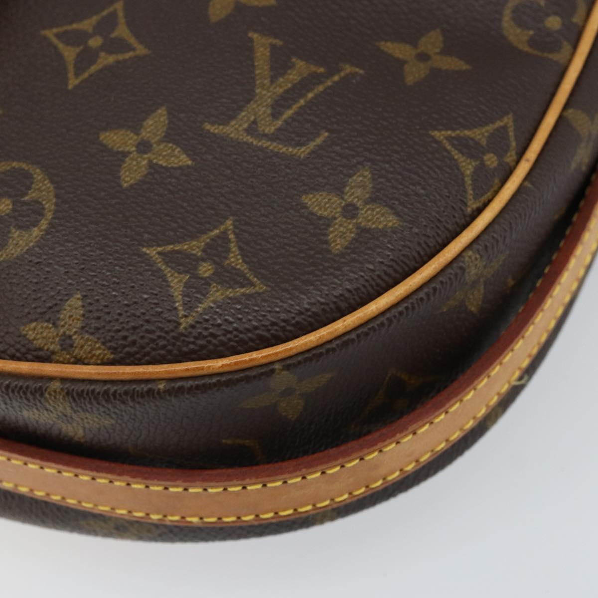 LOUIS VUITTON Monogram Jeune Fille MM Shoulder Bag M51226 LV Auth 172482