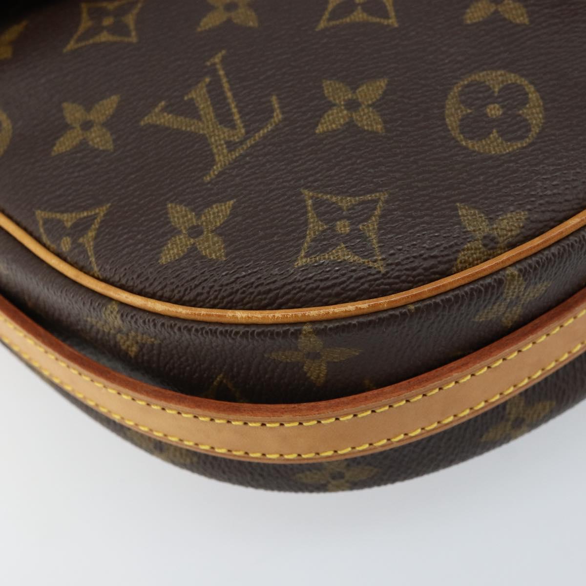 LOUIS VUITTON Monogram Jeune Fille MM Shoulder Bag M51226 LV Auth 172482