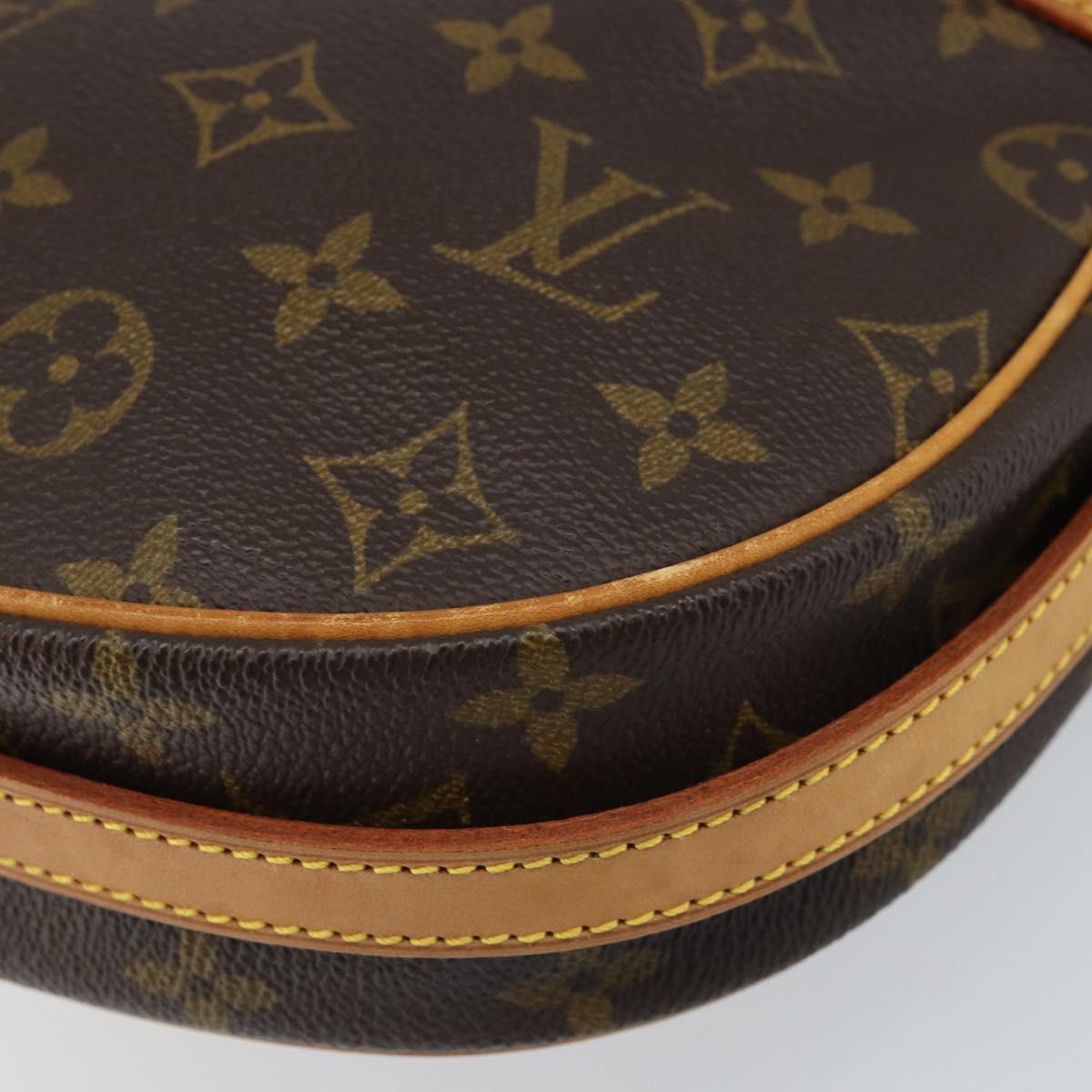 LOUIS VUITTON Monogram Jeune Fille MM Shoulder Bag M51226 LV Auth 172482