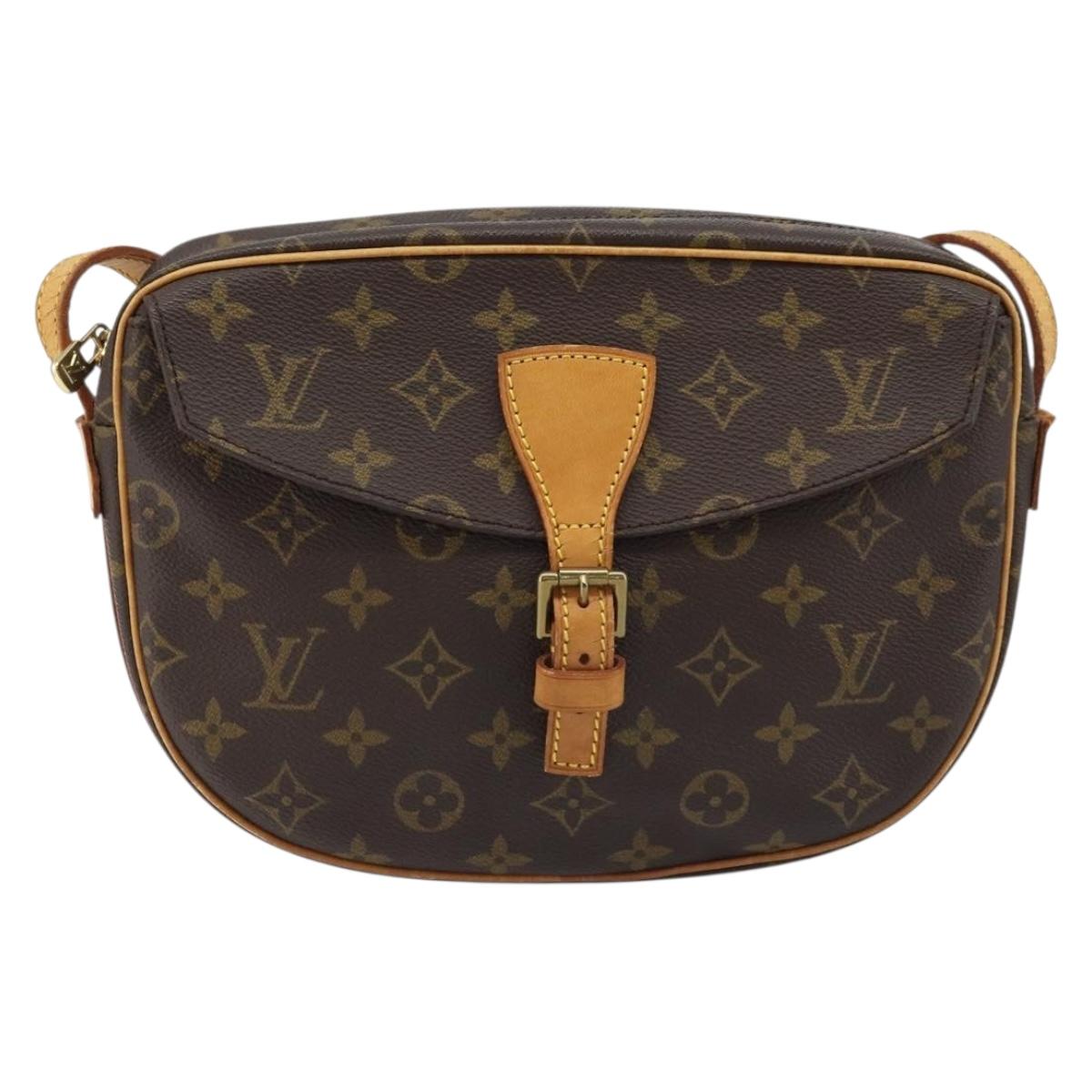 LOUIS VUITTON Monogram Jeune Fille MM Shoulder Bag M51226 LV Auth 172482