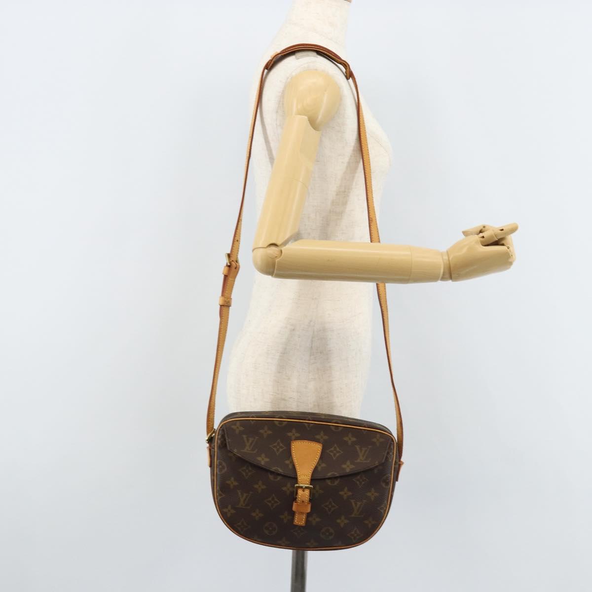 LOUIS VUITTON Monogram Jeune Fille MM Shoulder Bag M51226 LV Auth 172482