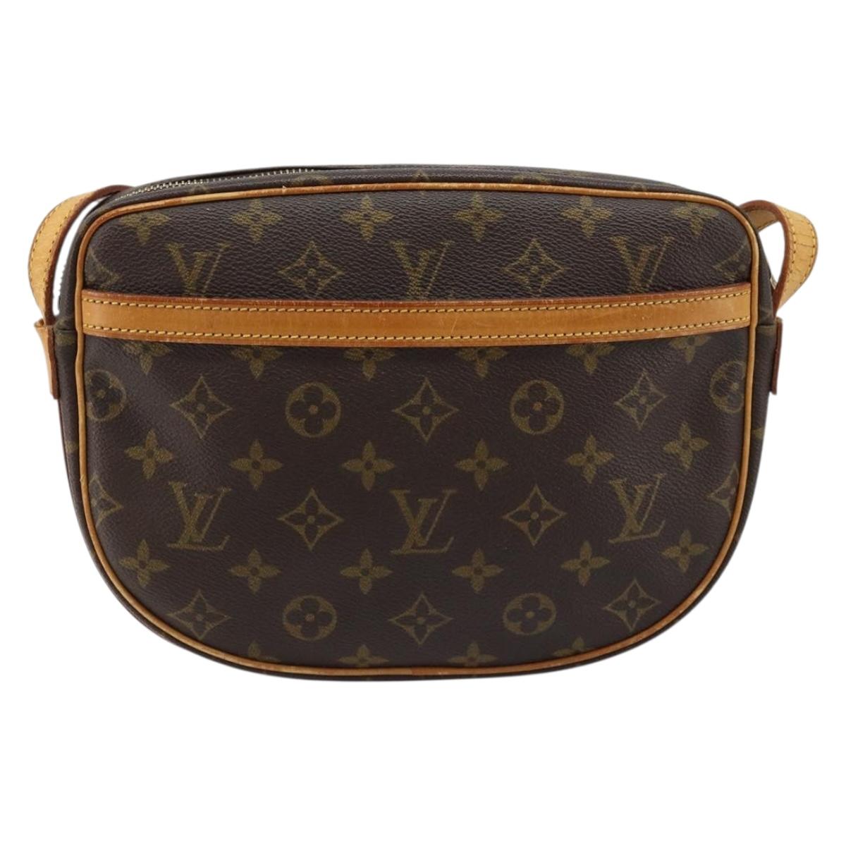 LOUIS VUITTON Monogram Jeune Fille MM Shoulder Bag M51226 LV Auth 172482