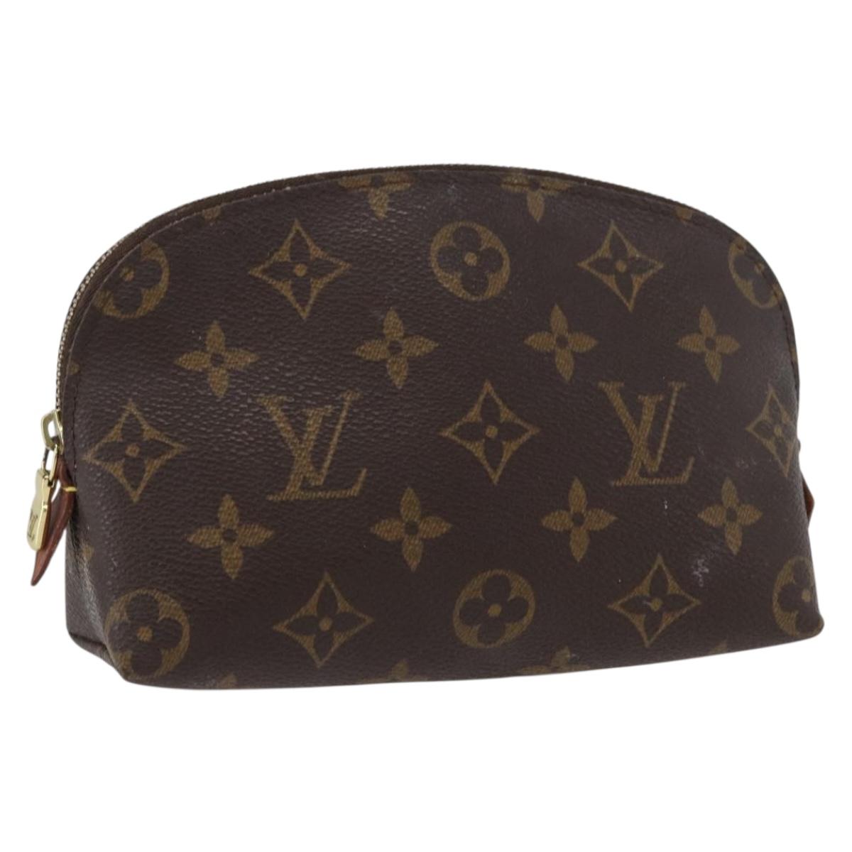 LOUIS VUITTON Monogram Pochette Cosmetic PM Pouch M43998 LV Auth 172491