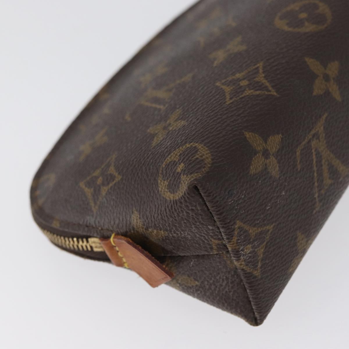 LOUIS VUITTON Monogram Pochette Cosmetic PM Pouch M43998 LV Auth 172491