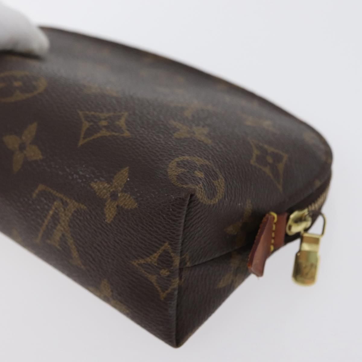 LOUIS VUITTON Monogram Pochette Cosmetic PM Pouch M43998 LV Auth 172491