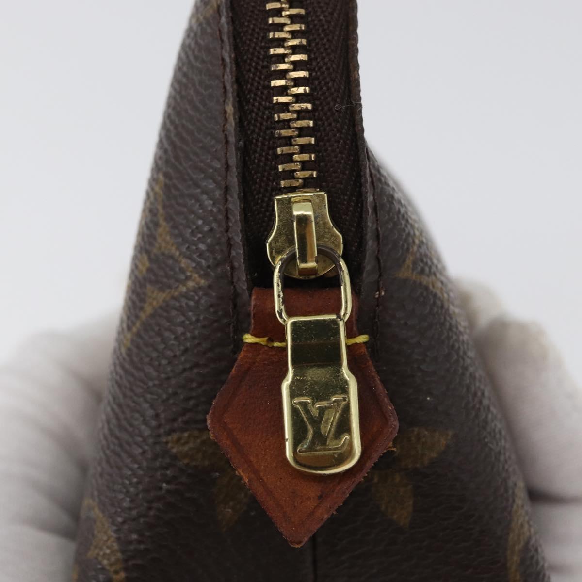 LOUIS VUITTON Monogram Pochette Cosmetic PM Pouch M43998 LV Auth 172491