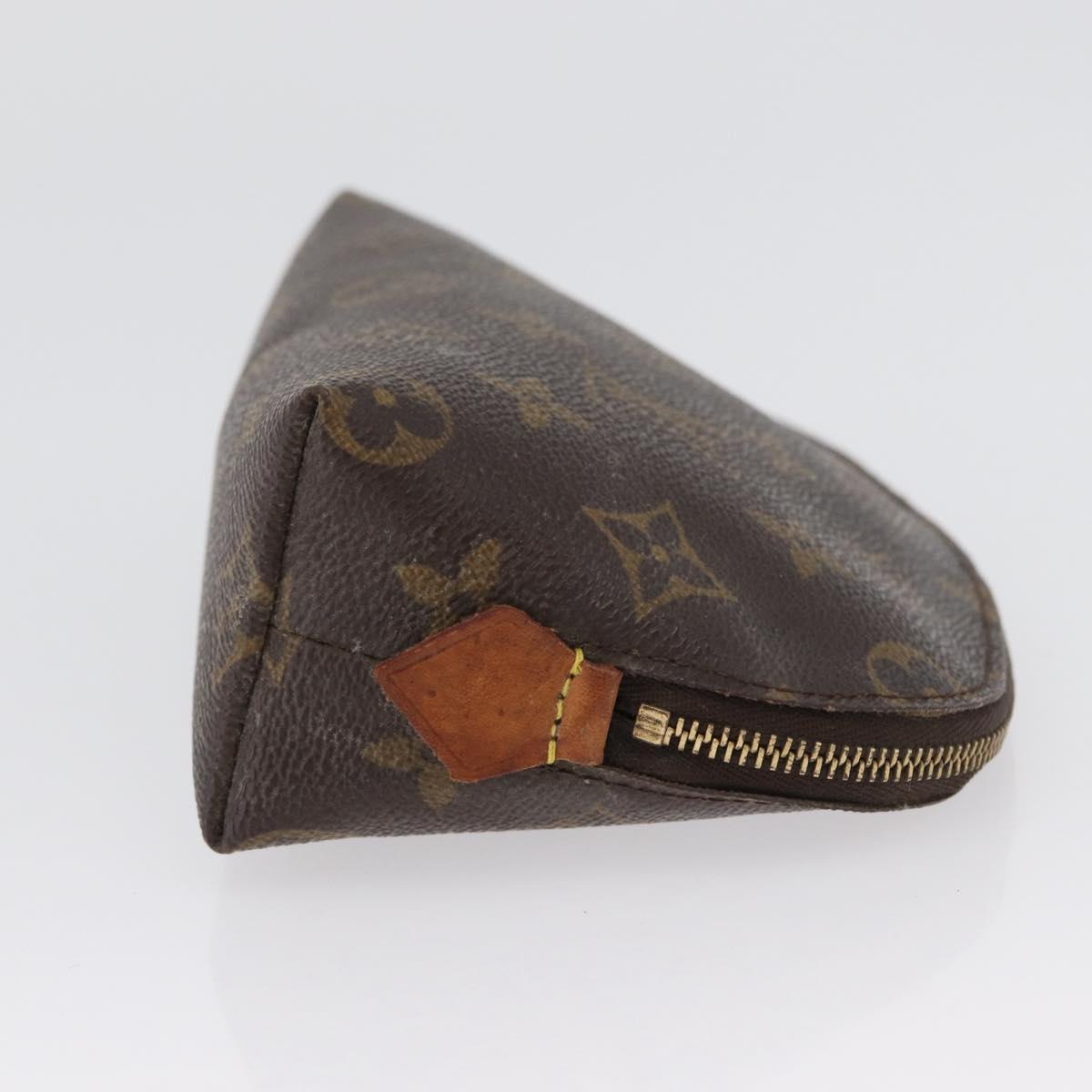 LOUIS VUITTON Monogram Pochette Cosmetic PM Pouch M43998 LV Auth 172491