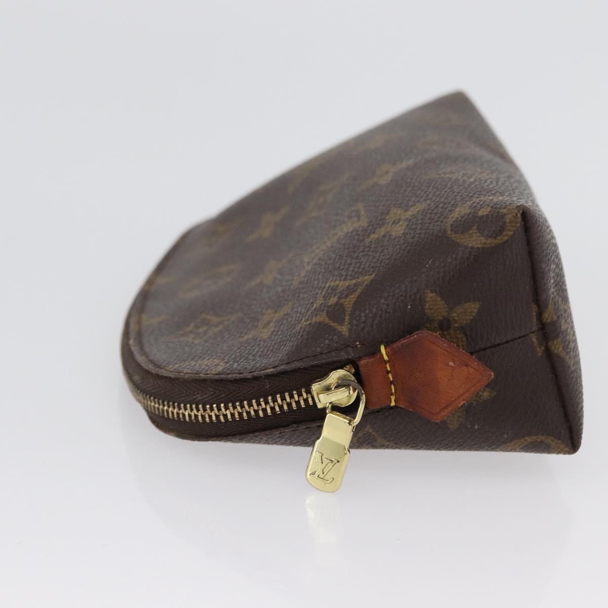 LOUIS VUITTON Monogram Pochette Cosmetic PM Pouch M43998 LV Auth 172491