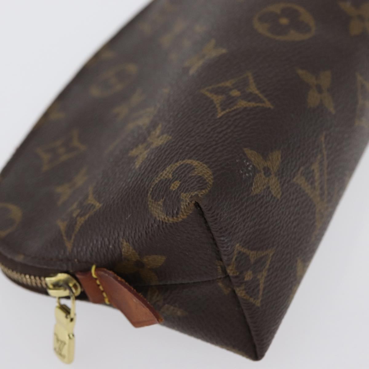 LOUIS VUITTON Monogram Pochette Cosmetic PM Pouch M43998 LV Auth 172491