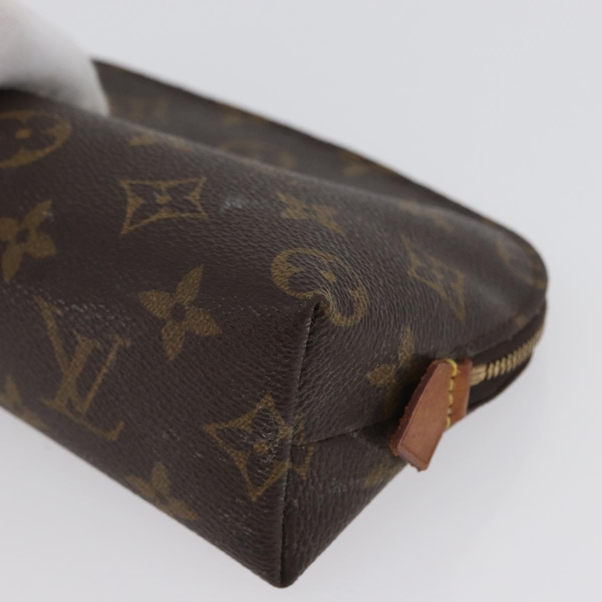 LOUIS VUITTON Monogram Pochette Cosmetic PM Pouch M43998 LV Auth 172491