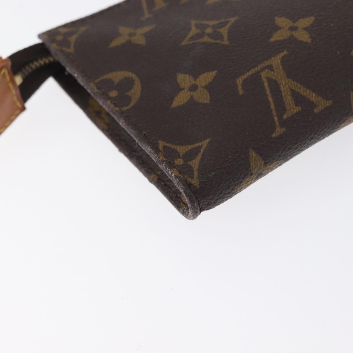 LOUIS VUITTON Monogram Bucket PM Accessory Pouch LV Auth 172492
