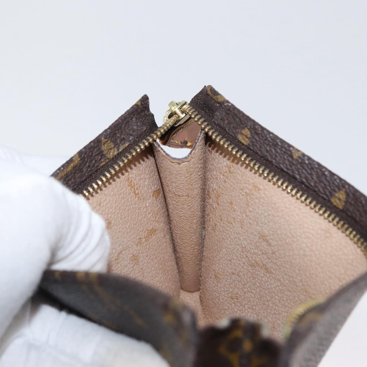 LOUIS VUITTON Monogram Bucket PM Accessory Pouch LV Auth 172492
