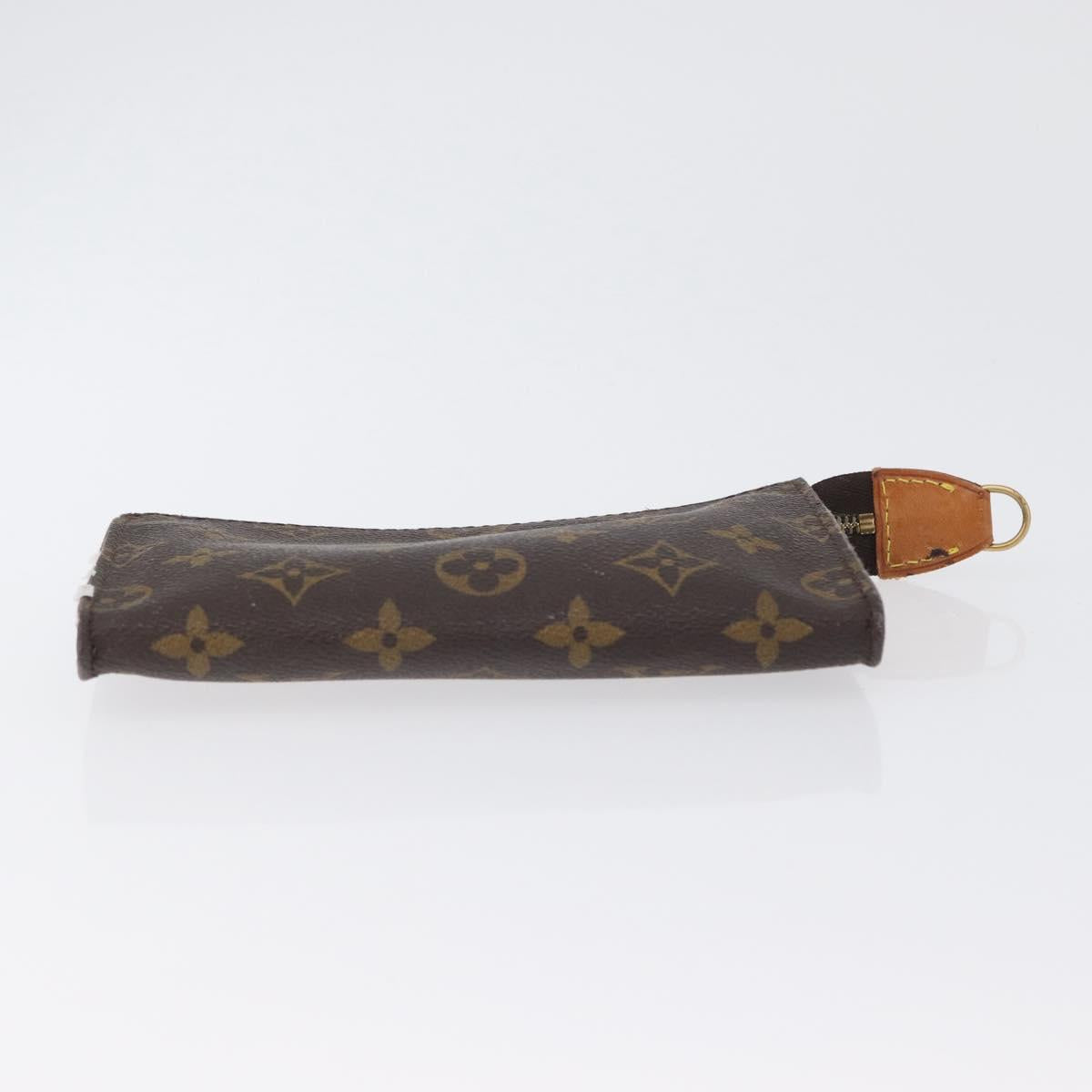 LOUIS VUITTON Monogram Bucket PM Accessory Pouch LV Auth 172492