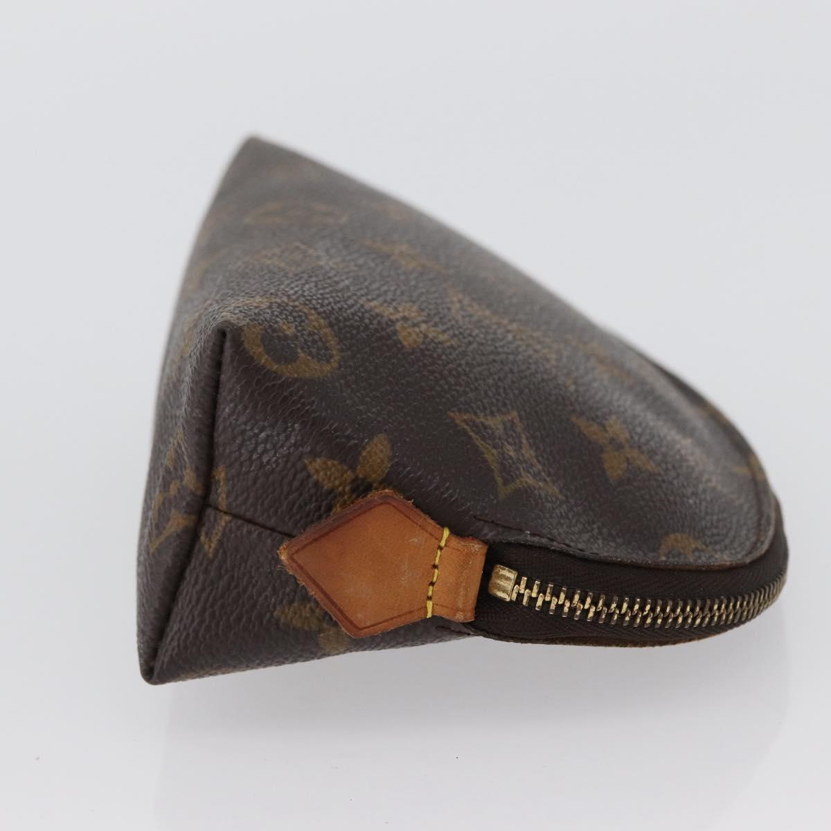 LOUIS VUITTON Monogram Pochette Cosmetic PM Pouch M43998 LV Auth 172493