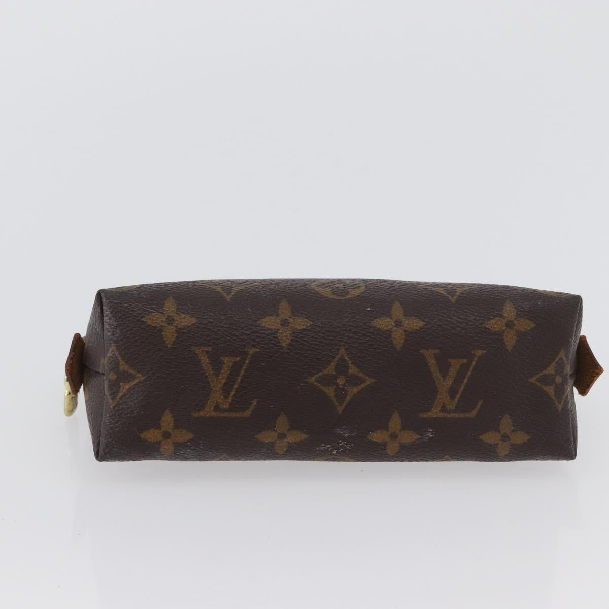 LOUIS VUITTON Monogram Pochette Cosmetic PM Pouch M43998 LV Auth 172493