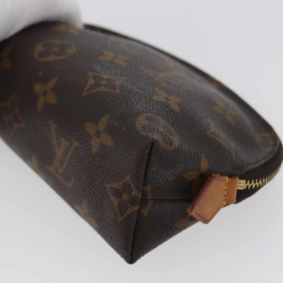 LOUIS VUITTON Monogram Pochette Cosmetic PM Pouch M43998 LV Auth 172493