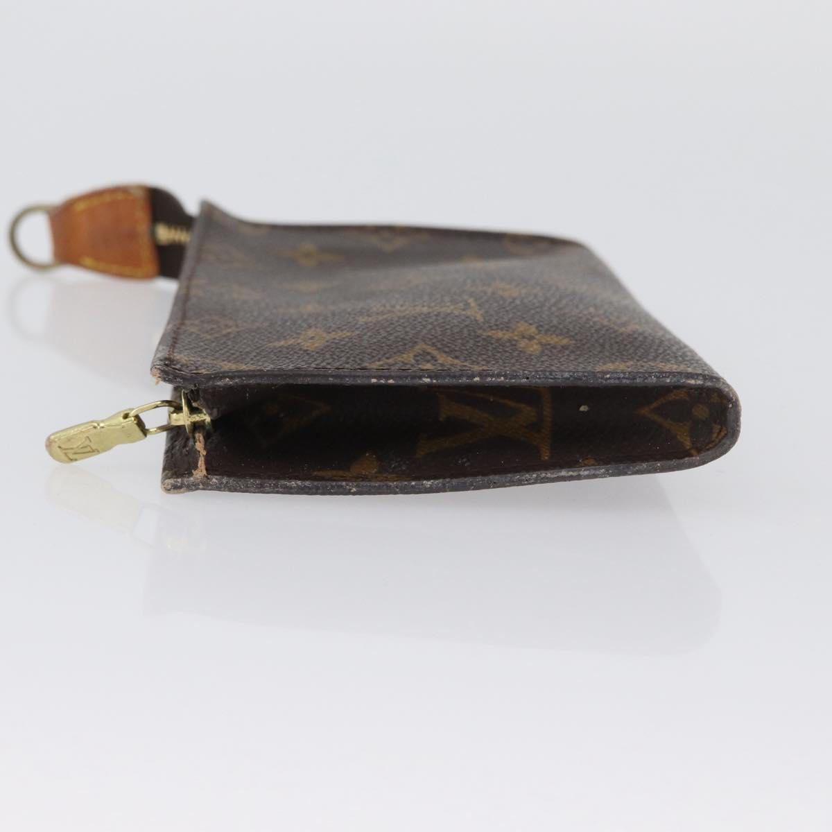 LOUIS VUITTON Monogram Bucket PM Accessory Pouch LV Auth 172497