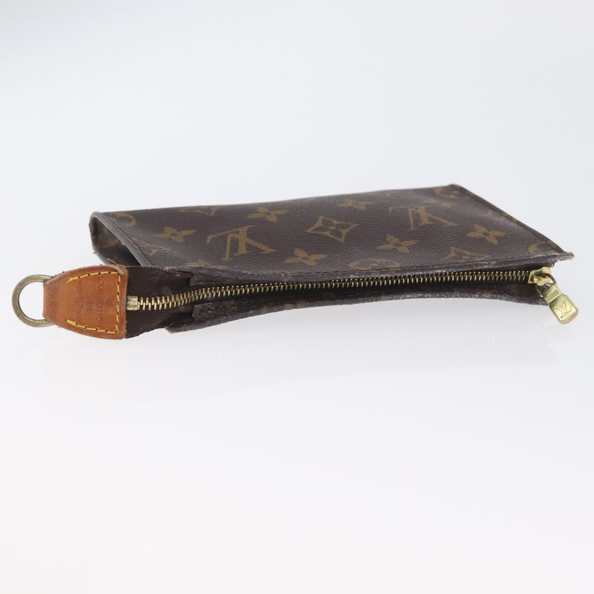 LOUIS VUITTON Monogram Bucket PM Accessory Pouch LV Auth 172497