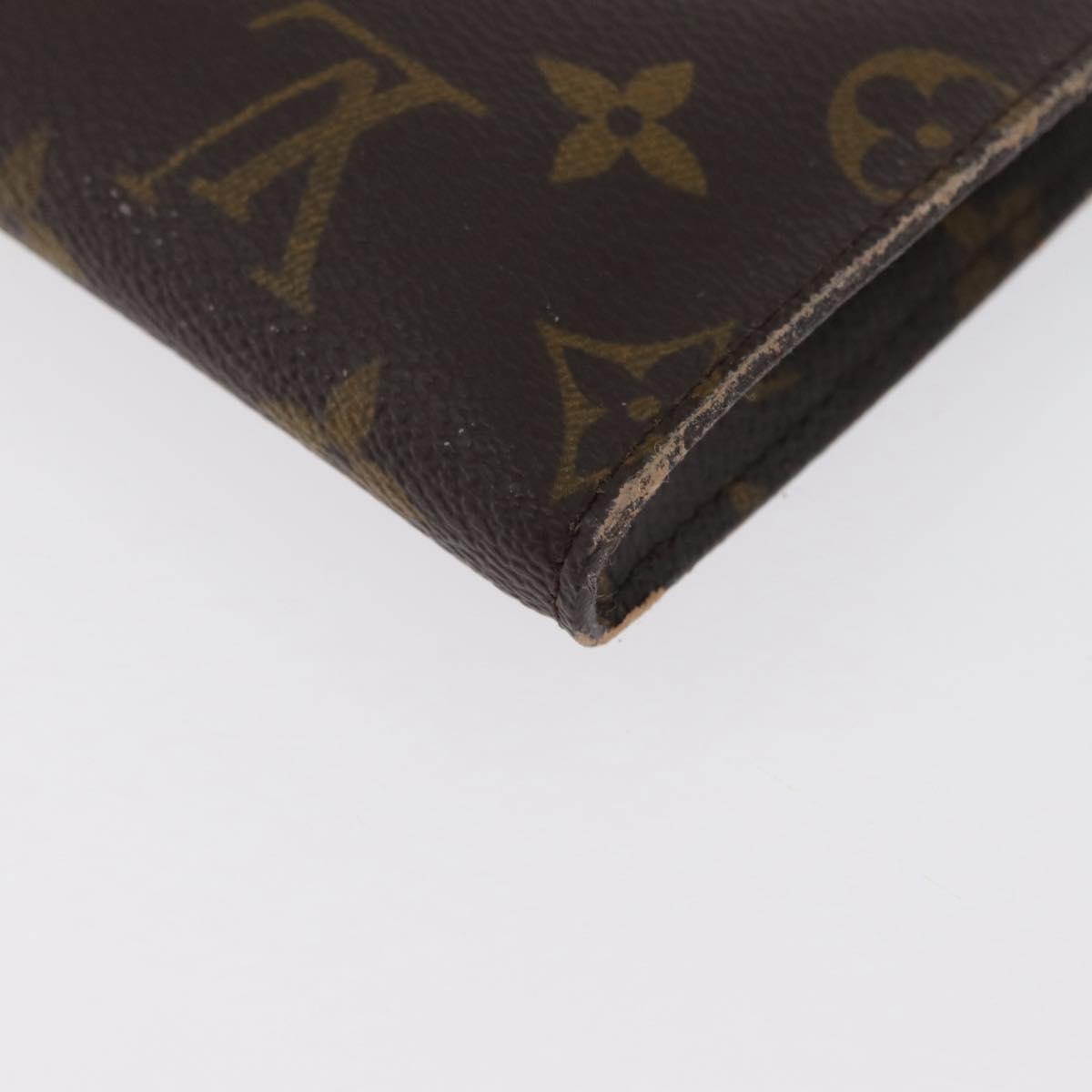 LOUIS VUITTON Monogram Bucket PM Accessory Pouch LV Auth 172499