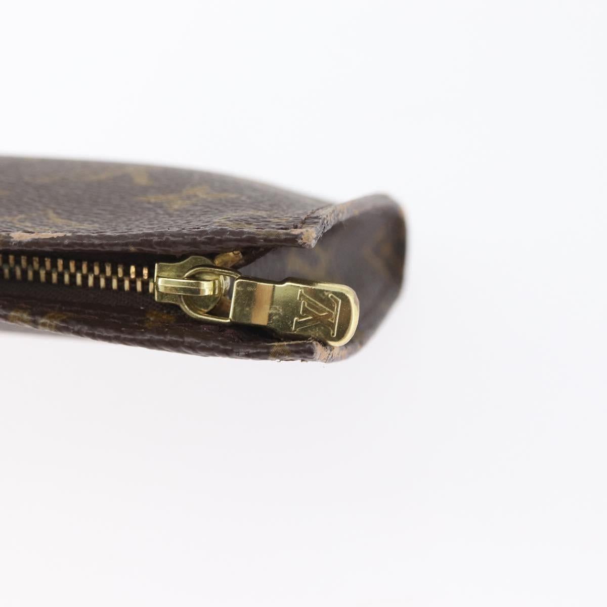 LOUIS VUITTON Monogram Bucket PM Accessory Pouch LV Auth 172499