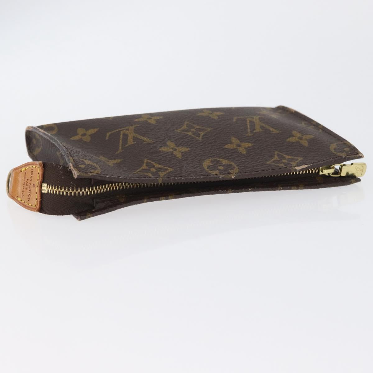 LOUIS VUITTON Monogram Bucket PM Accessory Pouch LV Auth 172499