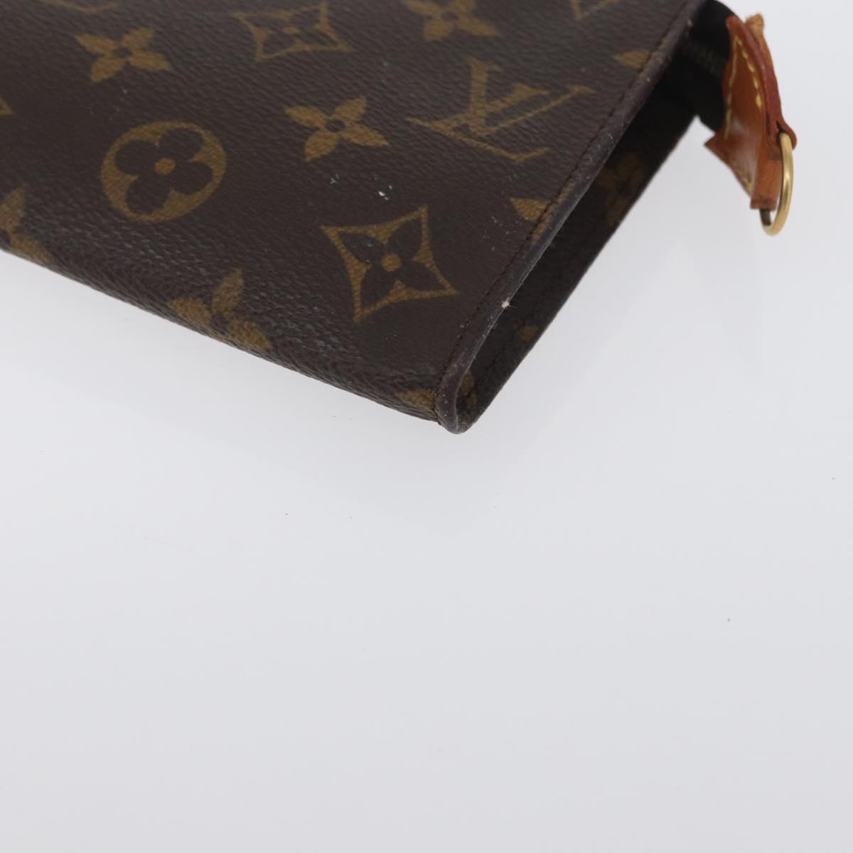 LOUIS VUITTON Monogram Bucket GM Accessory Pouch LV Auth 172503