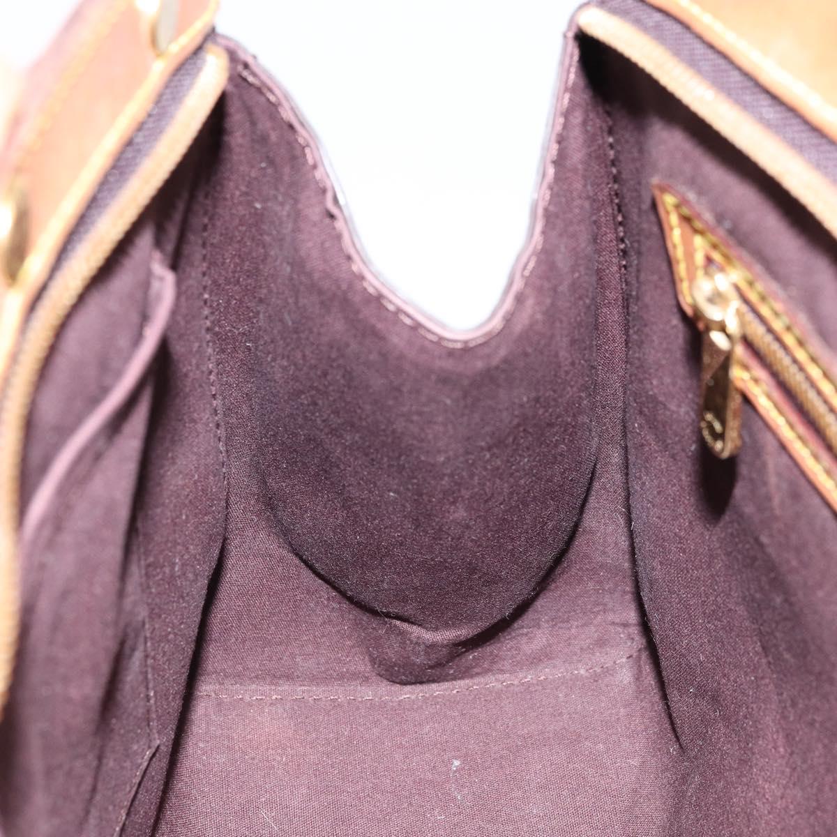 LOUIS VUITTON Monogram Vernis Blair MM Bag 2way Amarante M91619 LV Auth 172517