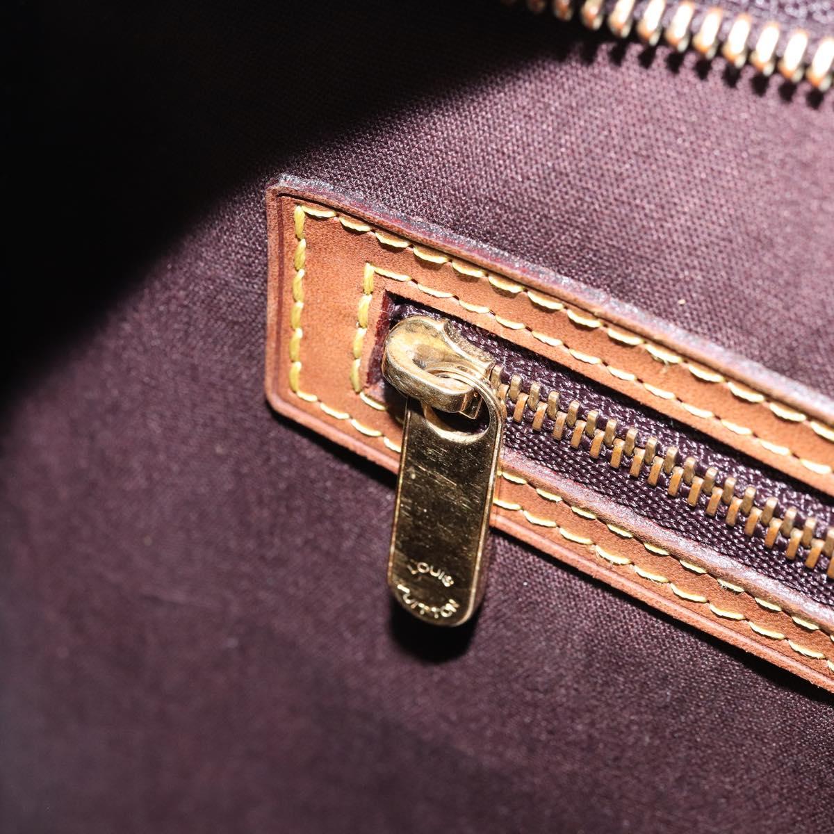 LOUIS VUITTON Monogram Vernis Blair MM Bag 2way Amarante M91619 LV Auth 172517