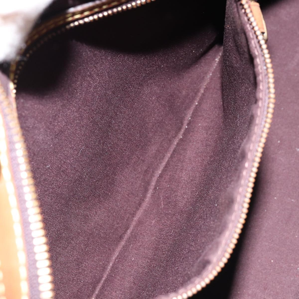 LOUIS VUITTON Monogram Vernis Blair MM Bag 2way Amarante M91619 LV Auth 172517