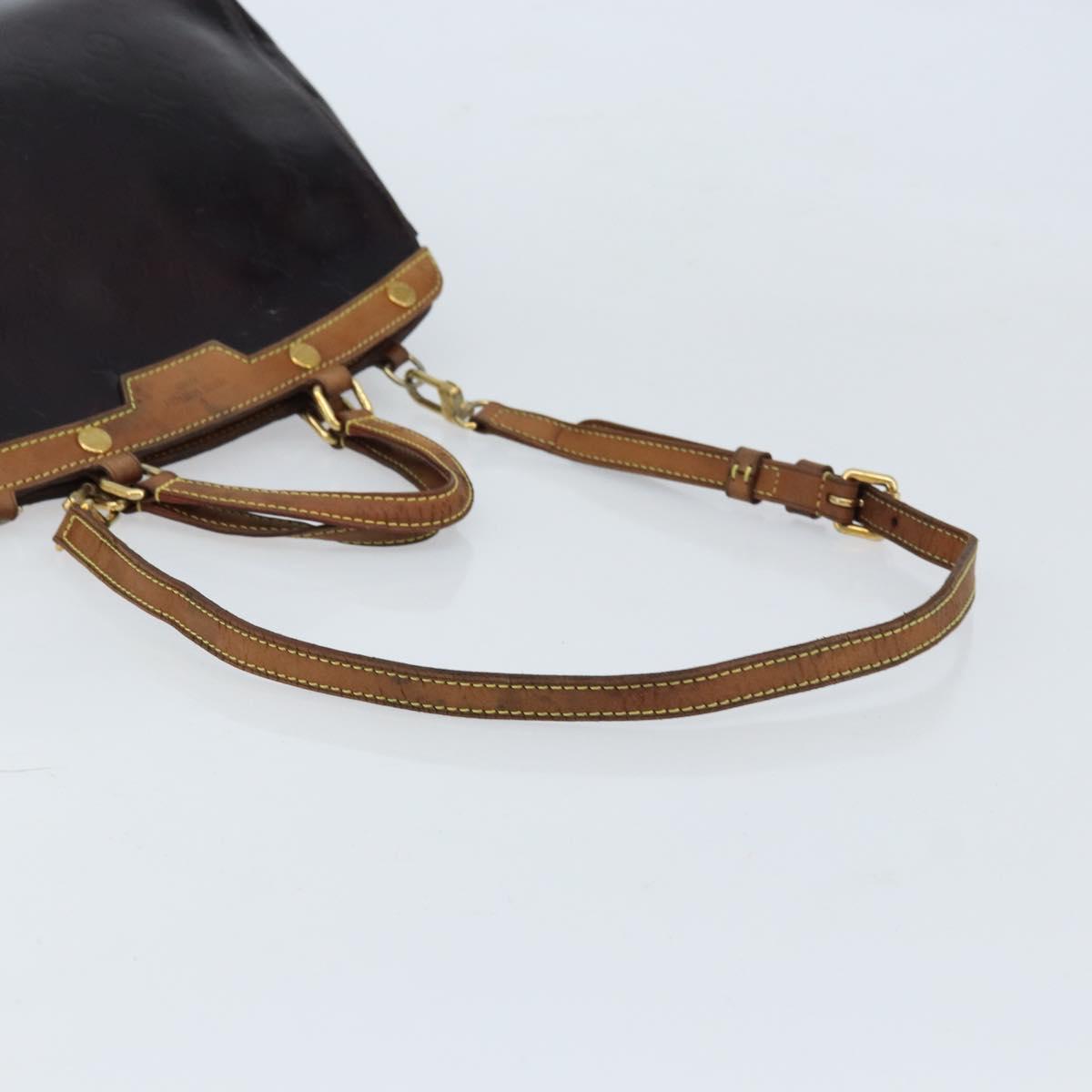 LOUIS VUITTON Monogram Vernis Blair MM Bag 2way Amarante M91619 LV Auth 172517