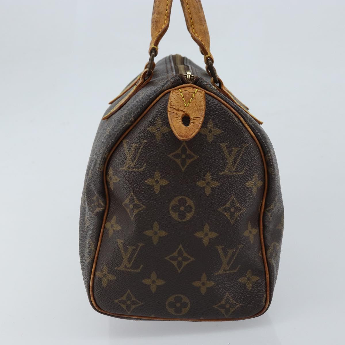 LOUIS VUITTON Monogram Speedy 25 Hand Bag M41528 LV Auth 172527