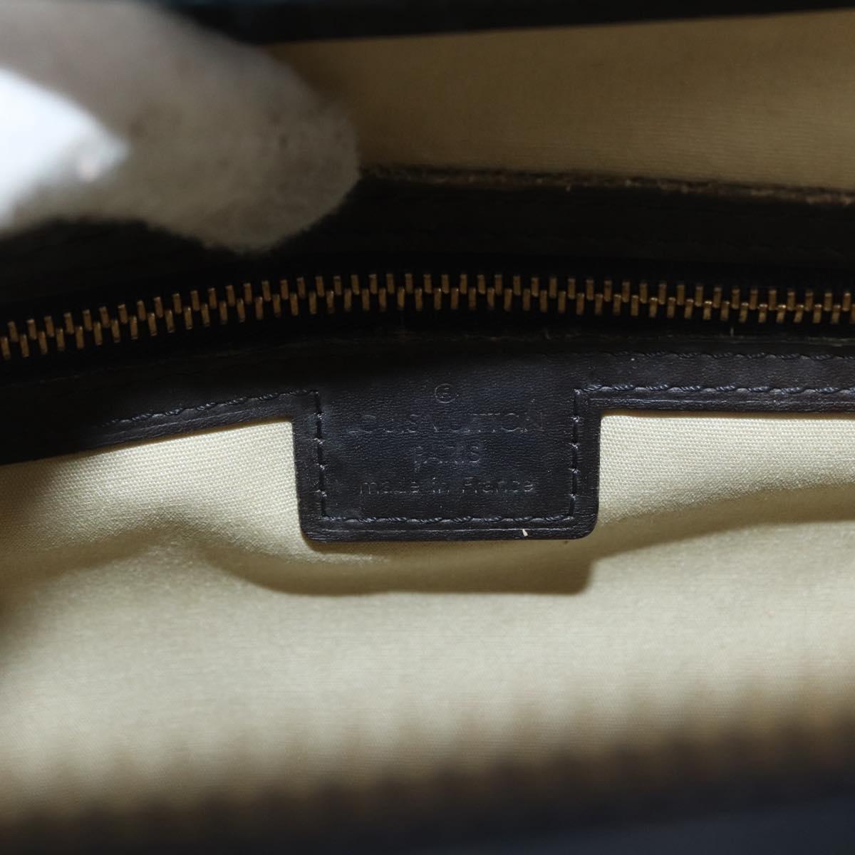 LOUIS VUITTON Monogram Mini Josephine PM Hand Bag Blue M92049 LV Auth 172532