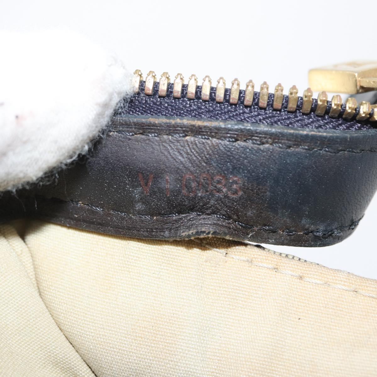 LOUIS VUITTON Monogram Mini Josephine PM Hand Bag Blue M92049 LV Auth 172532